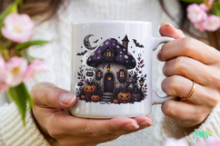 Gothic Halloween Sublimation PNG Product Image 4