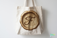 Gold Wax Stamp Letter Clipart Product Image 4