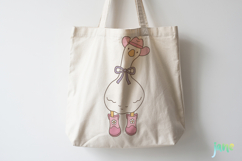 Cute Cowgirl Goose Svg Product Image 4