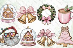 Glitter Christmas Elements Sublimation Product Image 4