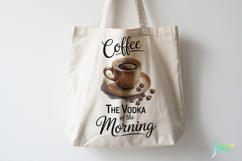 Beer And Coffee Themed Kitchen Towel PNG Product Image 4