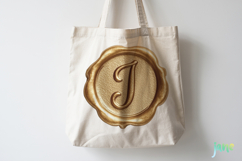 Gold Wax Stamp Letter Clipart Product Image 4