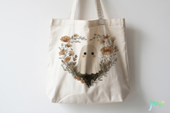Vintage Fall Ghost Sublimation Product Image 4