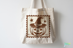 Halloween Postage Stamp SVG Product Image 4