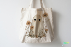Vintage Fall Ghost Sublimation Product Image 4