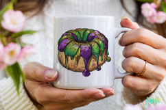 Mardi Gras Watercolor Clipart Product Image 4