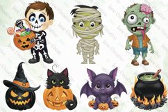 Halloween Clipart Sublimation Product Image 4