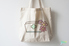 Flower Nurse Life SVG Clipart Product Image 3