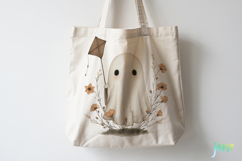 Vintage Fall Ghost Sublimation Product Image 4