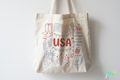 Coquette Bow 4th Of July Svg Product Image 4