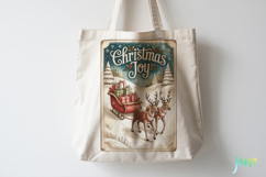 Retro Christmas Quotes Labels Product Image 4