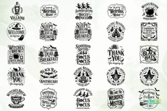 Halloween Vintage Sign SVG Bundle Product Image 5