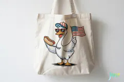 4th Of July Goose SVG PNG Product Image 4