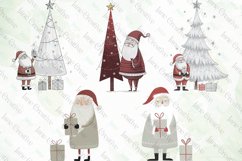 Whimsical Santa Clipart Sublimation Product Image 4