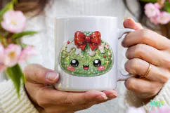 Glitter Christmas Dumpling Clipart Product Image 3