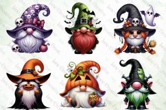 Halloween Gnome Sublimation Clipart Product Image 4