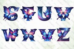 Sparkling Stars Butterflies Alphabet Product Image 4