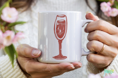 Watercolor Vintage Christmas Clipart Product Image 4