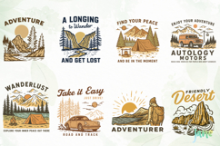 Vintage Outdoor Adventure &amp; Camping SVG Product Image 8