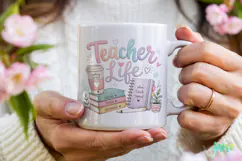 Boho Teacher PNG Clipart Product Image 4