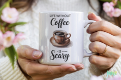 Beer And Coffee Themed Kitchen Towel PNG Product Image 5