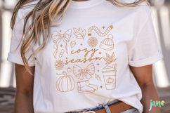 Coquette Cozy Season SVG Sublimation Product Image 8
