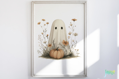 Vintage Fall Ghost Sublimation Product Image 5
