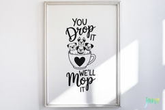 Funny Cat And Dog Themed Kitchen Towel Product Image 5