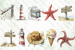 Beach Clipart Sublimation Product Image 5