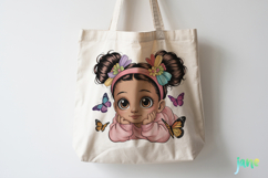 Cute Little Black Girl Sublimation Product Image 3