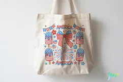 Coquette 4th of July Png Clipart Product Image 3