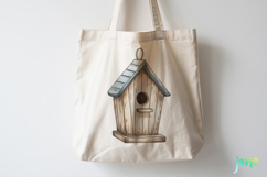 Garden Girl Watercolor Clipart Product Image 5