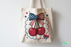 America Cherry 4th of July Sublimation Product Image 3