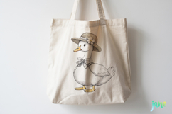 Vintage Goose Clipart Product Image 3