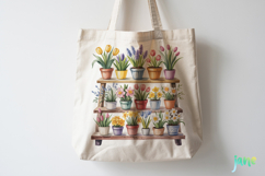 Watercolor Spring Flowers Clipart Product Image 3