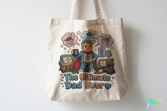 Funny Dad Sticker PNG Product Image 3