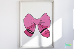 Teacher Coquette Bows SVG PNG Product Image 5