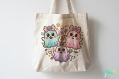 Cute Ghost Halloween Png Clipart Product Image 2