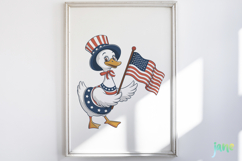 4th Of July Goose SVG PNG Product Image 5