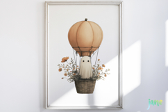 Vintage Fall Ghost Sublimation Product Image 5