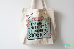 Girly Bookish PNG Product Image 3
