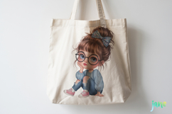 Cute Little Girl Sublimation Product Image 3