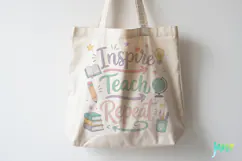 Boho Teacher PNG Clipart Product Image 4