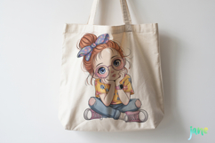 Cute Little Girl Sublimation Product Image 4