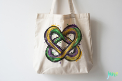 Mardi Gras Watercolor Clipart Product Image 3