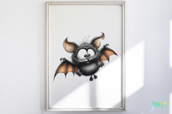 Quirky Bat Clipart Sublimation Product Image 5