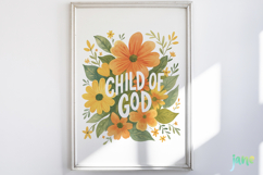 Floral Christian Png Sublimation Product Image 5