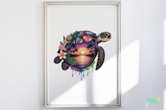 Sunset Sea Turtle Product Image 5