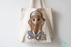 Cute Little Girl Sublimation Product Image 5