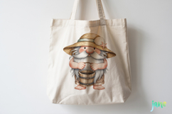 Watercolor Beach Gnome Clipart Product Image 4